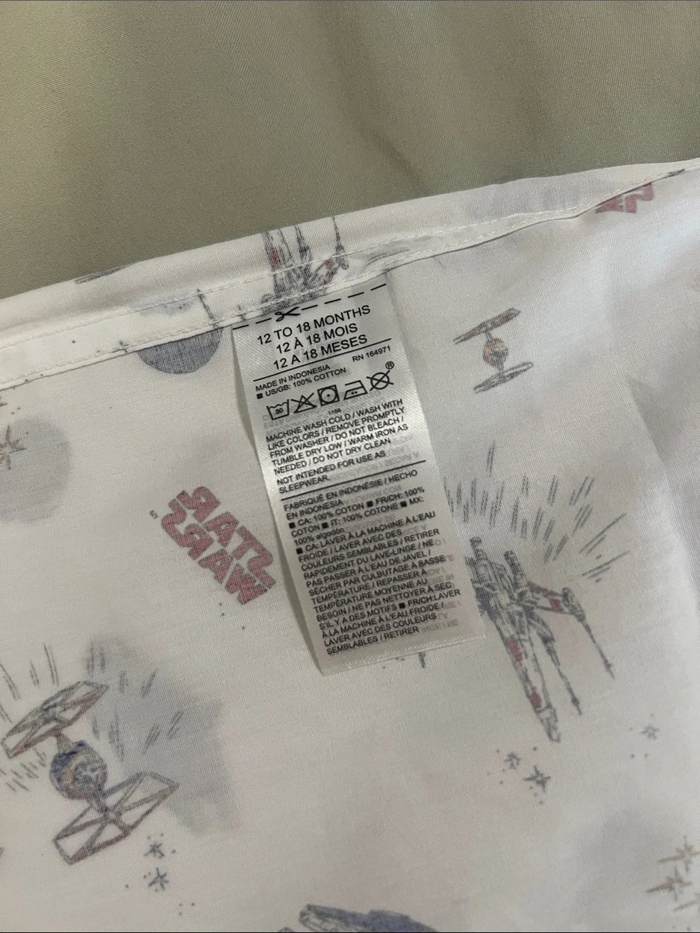 Janie and Jack x Star Wars Print Button-Up Icon Shirt - NWT - Size 12-18 Months